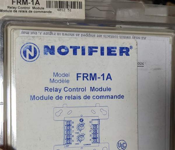 Honeywell Notifier FRM-1A Relay Control Module