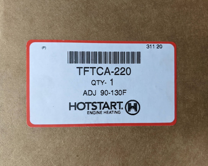 Kim Hotstart TFTCA-220 New Genuine Original Adjustable Thermostat