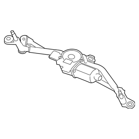 Jaguar W000060842 Genuine Original OEM Headlight Wiper Linkage & Motor XE XF F-Pace