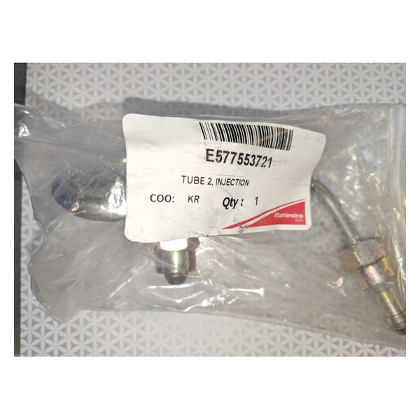 Mahindra E5775-53721 Genuine Original OEM Tube 2 Injection (E577553721)