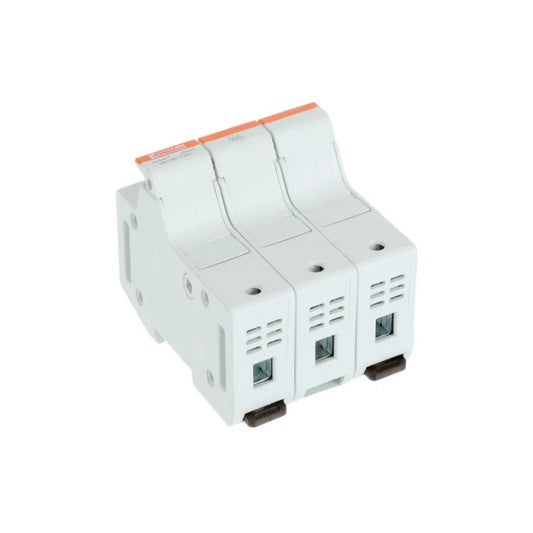 Mersen (Ferraz-Shawmut) US3J3 Fuseholder, Class J, UltraSafe, 3-Pole, 600VAC/DC, 200kA, 30A, Screw Terminal