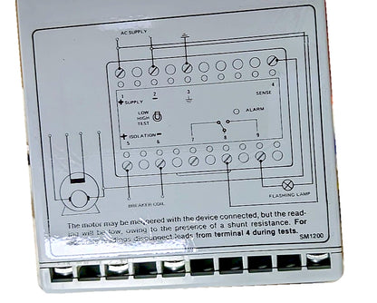 Marine Safe Electronics MSE "Fail Safe" Insulation Fault DC Motor Protector M-1200/DC