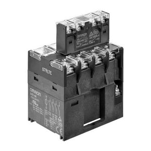 Omron G7Z-4A-02Z DC24 Power Relay with Auxillary Contact Block