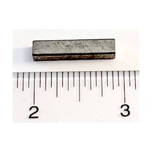 Pacer Water Pump 58-0718-10 Impeller Key, 3/16" Square, Stainless Steel (58071810, P58071810)