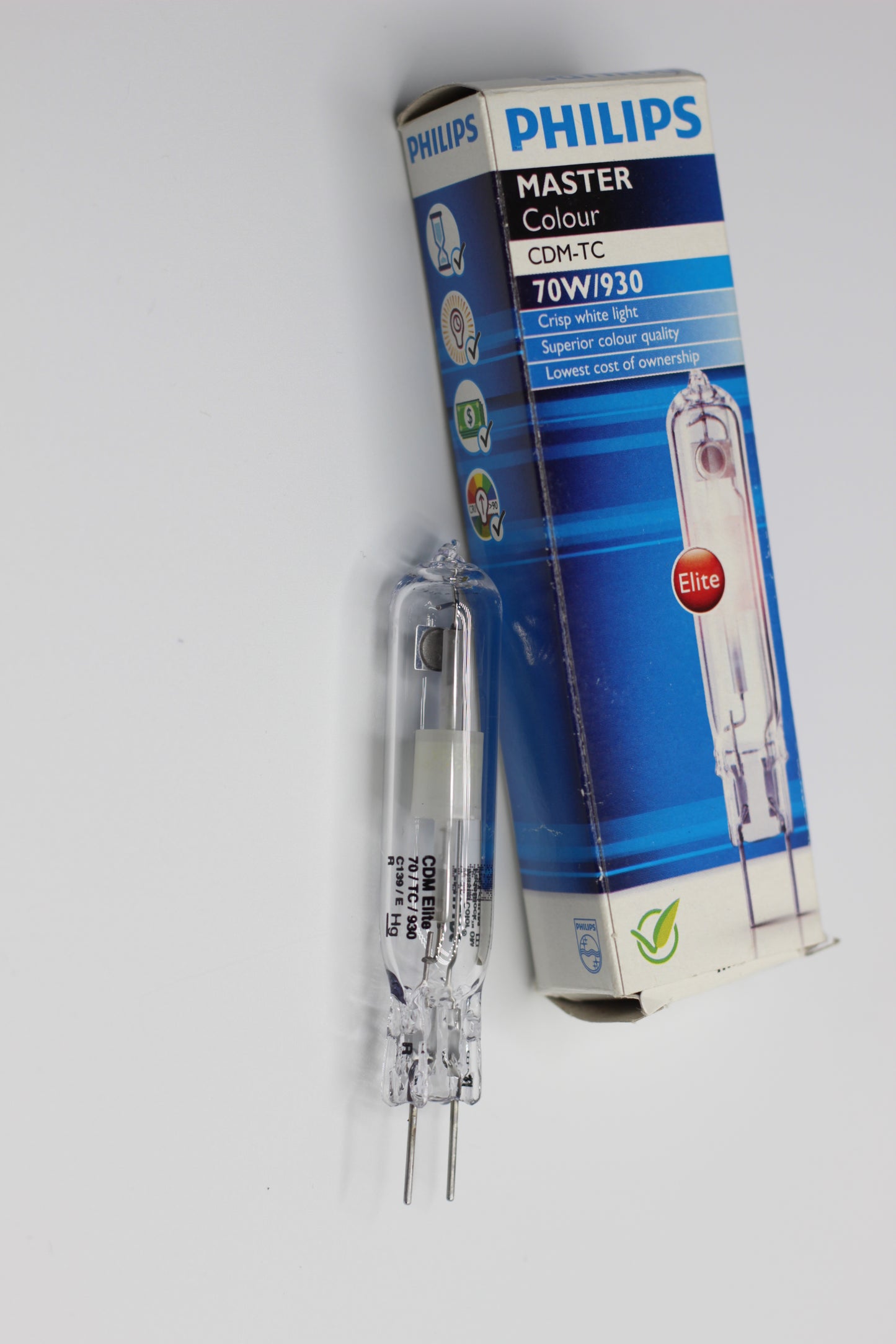 Philips 148379 70/TC/930 New Genuine Original Mastercolour CDM Elite 70W/930 Ceramic Lamp