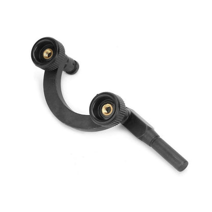 Dial/Test Indicator Holder, Half Round, Durable Steel