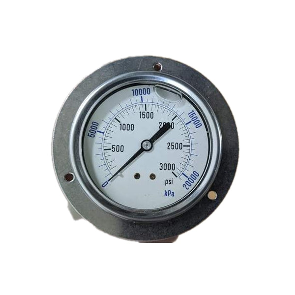Pressure Devices Inc. CF1P-210E-N1 New Genuine Original Glycerine Filled Pressure Gauge