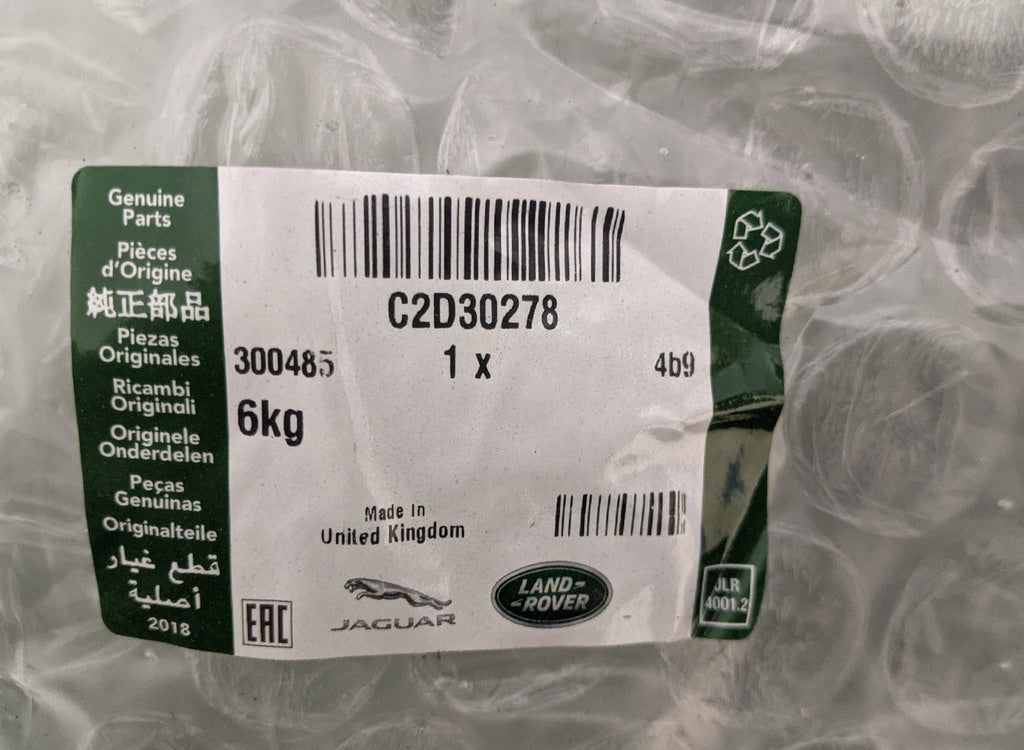 Jaguar C2D30278 New Genuine Original Rear Sunroof Glass Panel for 2010-2019 XJ