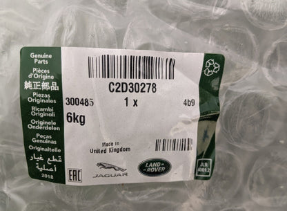 Jaguar C2D30278 New Genuine Original Rear Sunroof Glass Panel for 2010-2019 XJ