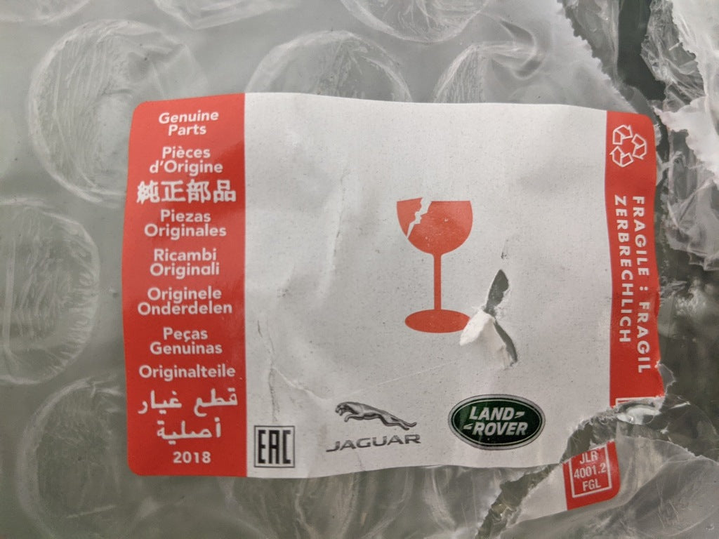 Jaguar C2D30278 New Genuine Original Rear Sunroof Glass Panel for 2010-2019 XJ