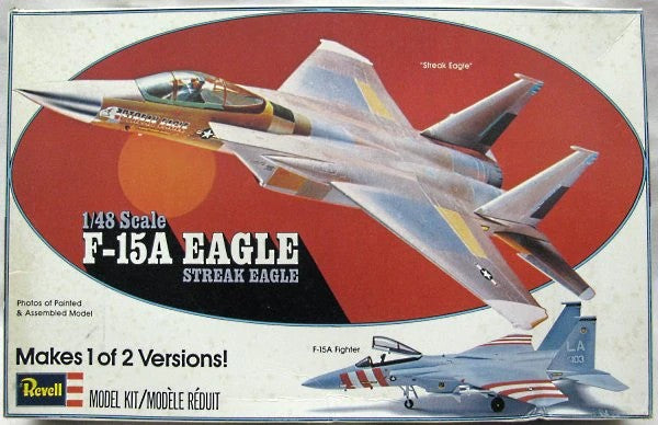 Revell F-15A Streak Eagle Model Airplane Kit, 1:48 Scale, Part No. H-288