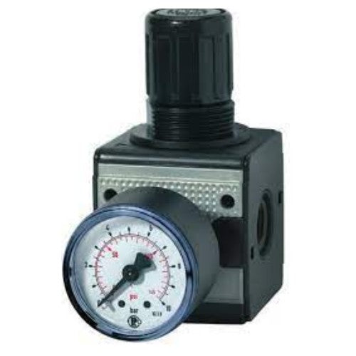Riegler R11-10 New Genuine Original Pressure Reducing Regulator, 1/4", 0.5-10 bar, Flow 1500l/min