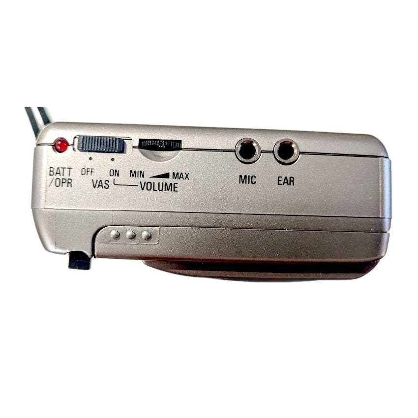 Sanyo M-1110C Voice Activated Cassette Recorder with Power Adapter