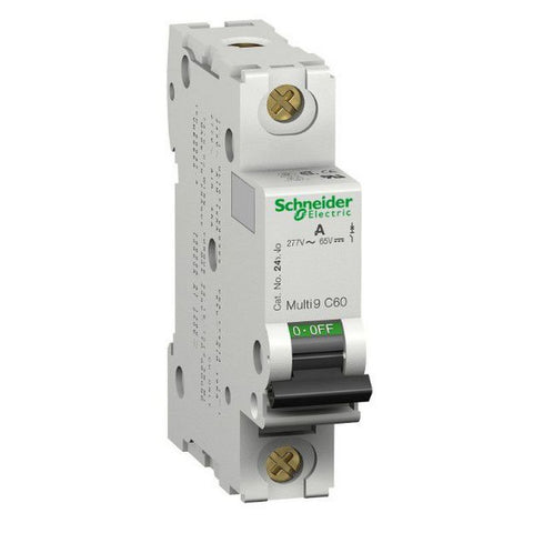Schneider Electric 24426 Miniature Circuit Breaker Multi 9 C60 2A 277V 1P