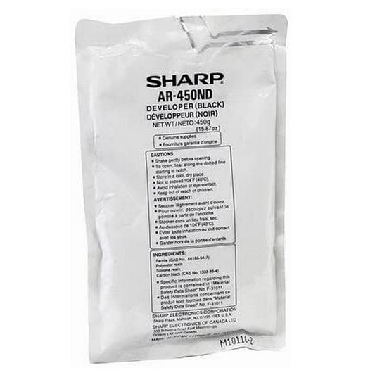 Sharp Genuine Original AR-450ND Black Developer 450g Bag