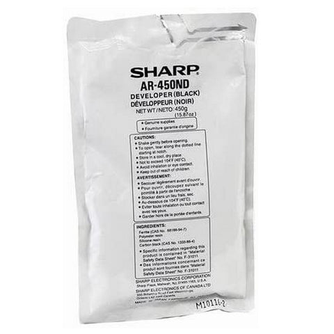 Sharp Genuine Original AR-450ND Black Developer 450g Bag
