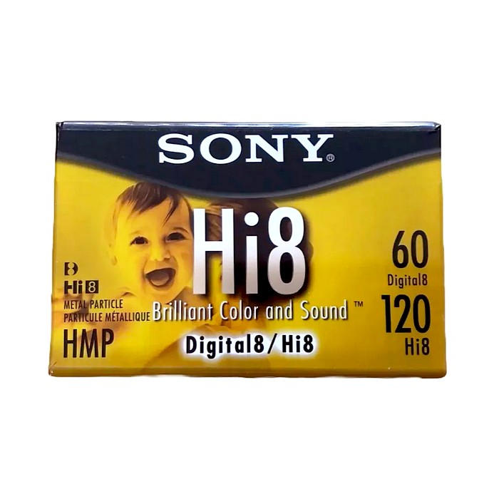 Sony P6-120HMPL 120 Minutes Hi 8mm Video Cassette, 1 Pack (P6120HMPL)