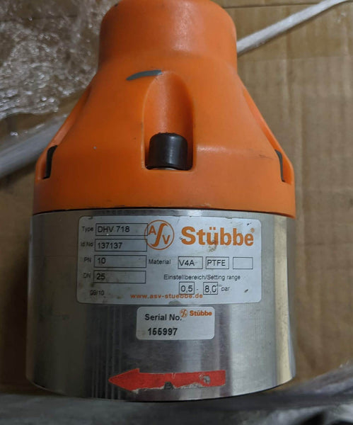 Stubbe DHV 718 Pressure Relief Valve (DHV.718, DHV718, 137137)
