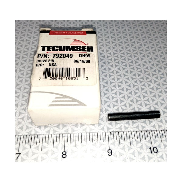 Tecumseh 792049 New Genuine Original Drive Pin