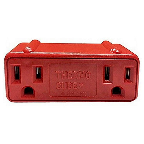 Farm Innovators TC-22 Warm Weather Thermo Cube Thermostatically Controlled Outlet - On at 120°F (49°C)/Off at 100°F (38°C)