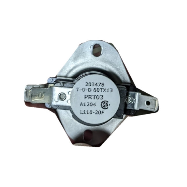 Therm-O-Disc 60TX13 Temperature Control Disc Sensor 203478 PRT03 L110-20F
