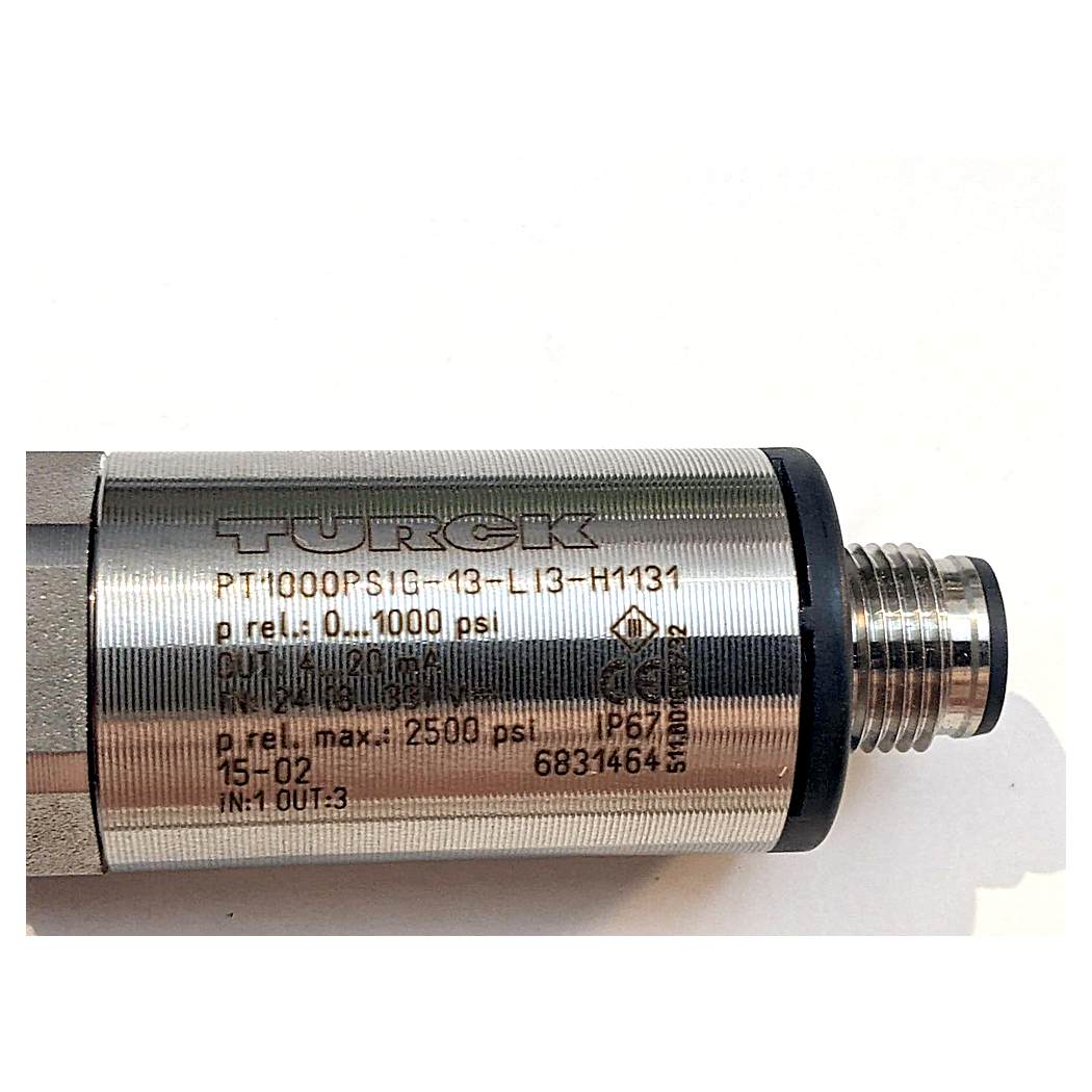 Turck PT1000PSIG-13-L13-H1131 Pressure Transmitter (6831464)