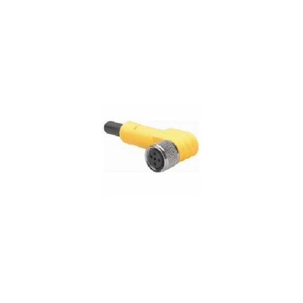 Turck WKC 4.5T-3-RSC 4.5T/S1587 Double Ended Cord Male M12-Right Angle Female M12, 3m, (U2-07889)