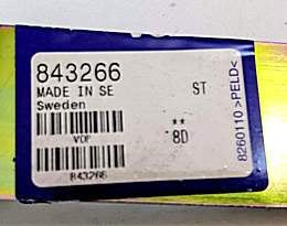 Volvo Penta 843266 New Genuine Original OEM Clamp