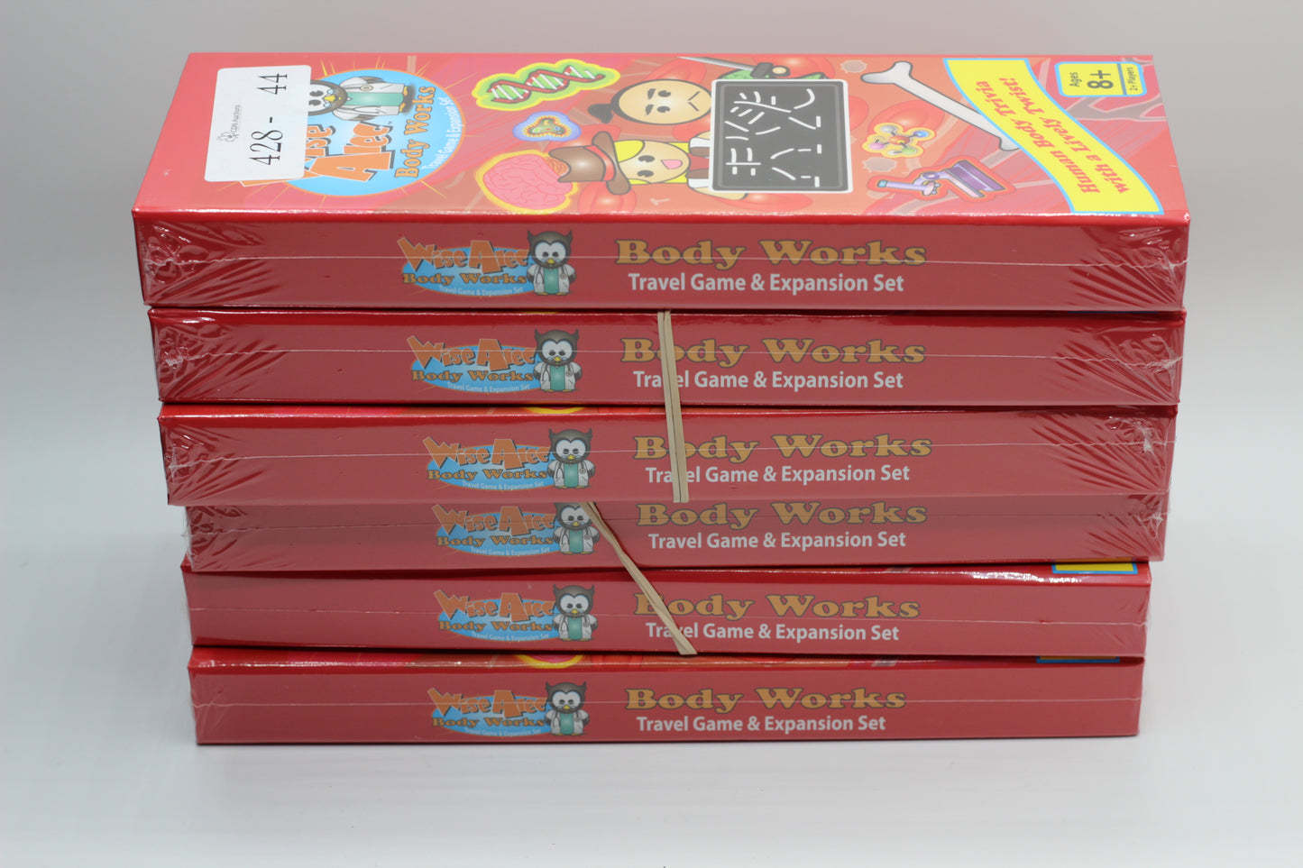 Griddly Games Wise Alec Body Works Travel Game and Expansion Pack, Ages 8+