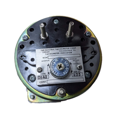 Yokogawa 103111FAZZ Type DB40 Electric Tachometer, Panel Meter, 0-1200 RPM