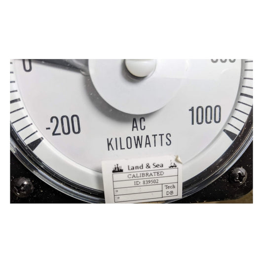 Yokogawa 103-221-A New Genuine Original Analog Switchboard Wattmeter, AB40 Series